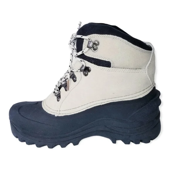 Itasca "Ice Breaker" Grey Suede Insulated Winter Ankle Boots Woman's Size 10 - Picture 5 of 8